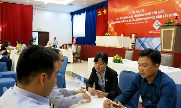 Doanh nghiệp TP.HCM tiếp cận với các kênh phân phối tại Tây Ninh